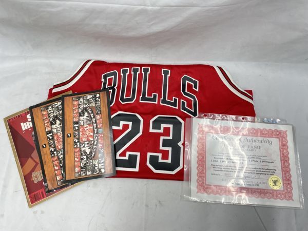 0102-408K⑦12632 NBA BULLS ブルズ マイケルジョーダン 背番号23
