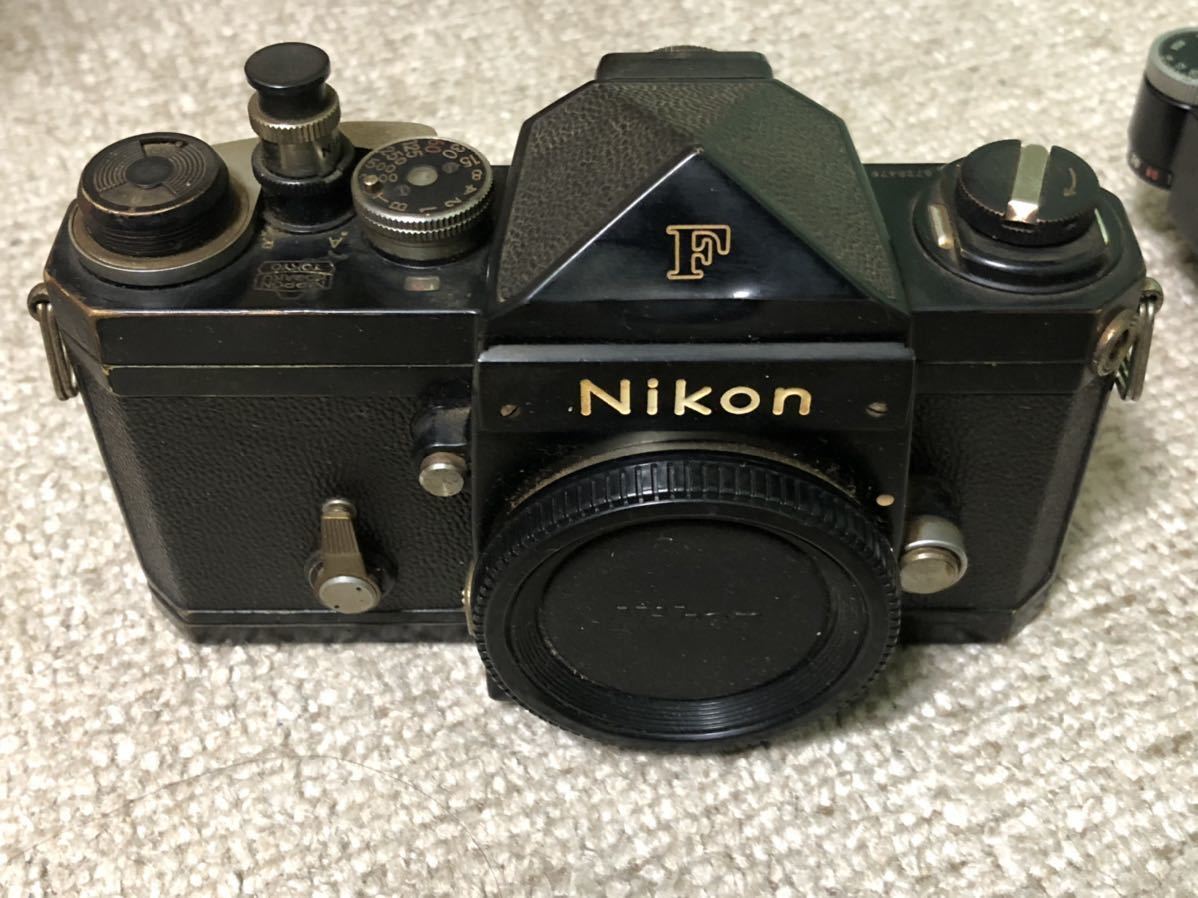 ニコンF アイレベル Nikon F ブラック 塗装ハゲのないニコンF FTN