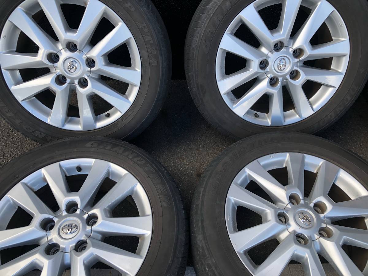 ランドクルーザー200（URJ202) ZX 純正ホイールタイヤ 20×8.5J 285/50