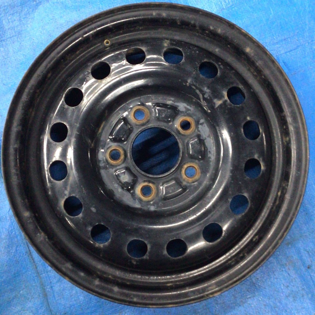 ダイハツ テリオスキッド純正スチールホイール 15×5J+50 15インチ 4本 