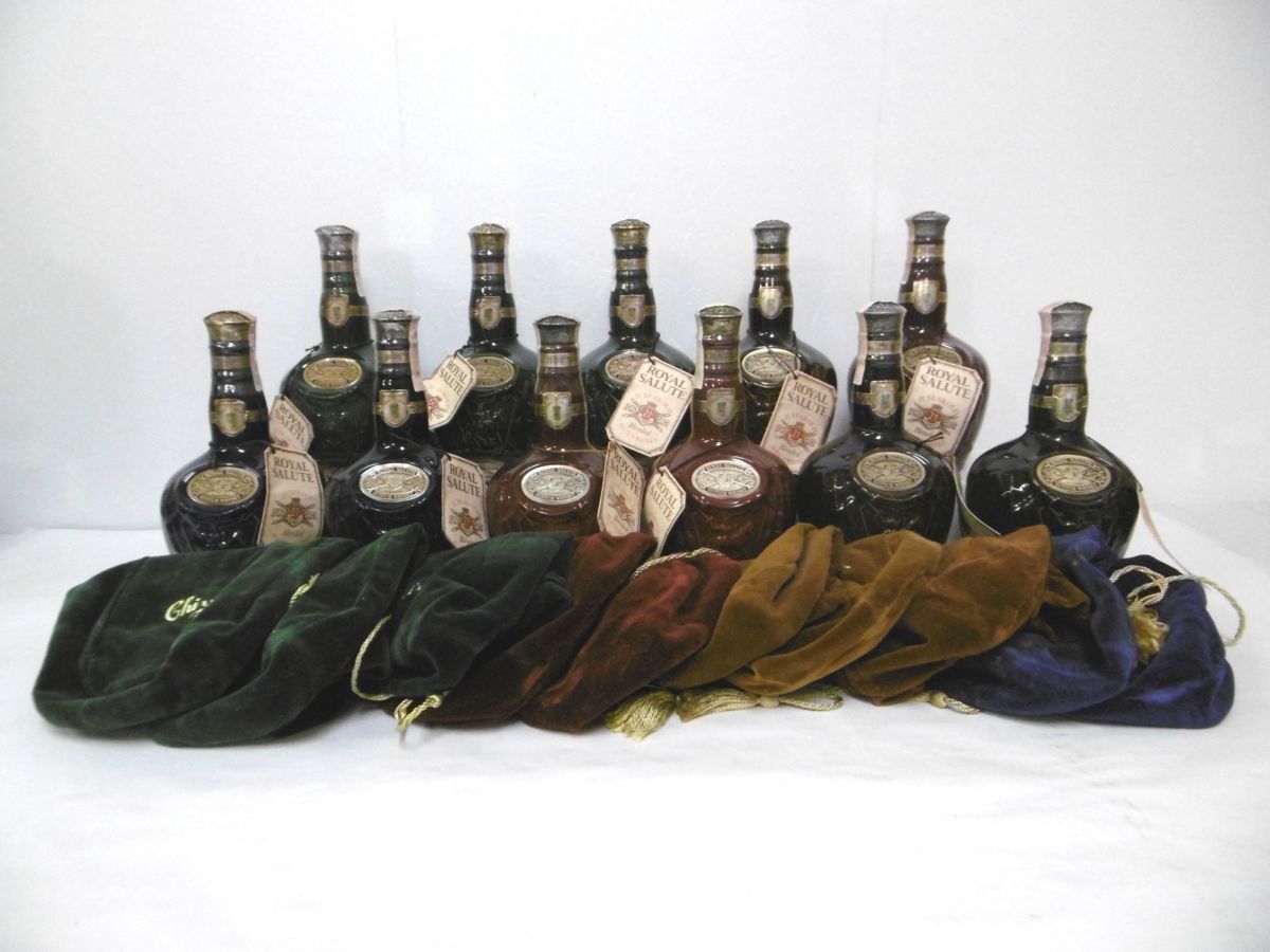21年 ロイヤルサルート ROYAL SALUTE 古酒 CHIVAS 古酒・未開栓 