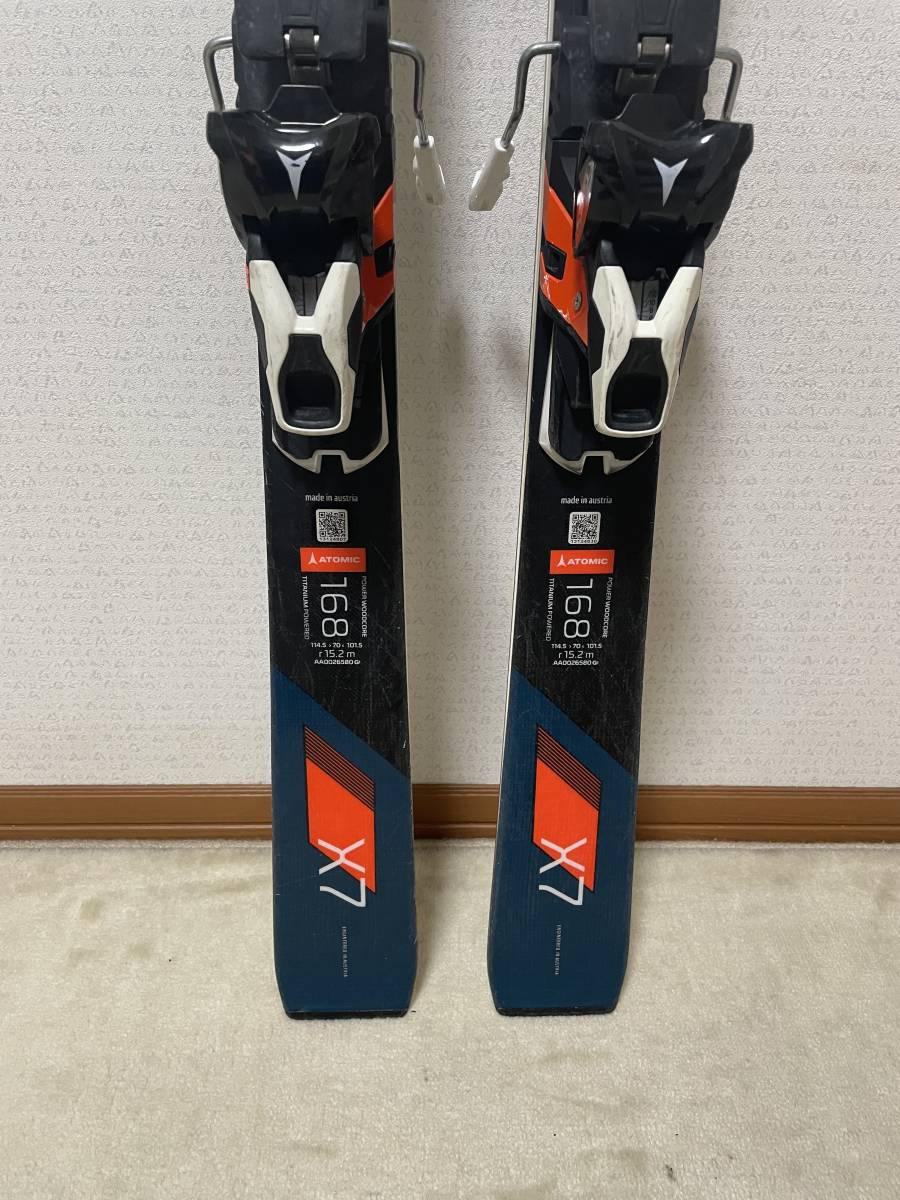 中古 2017-2018 ATOMIC アトミック REDSTER X7 レッドスター 168cm