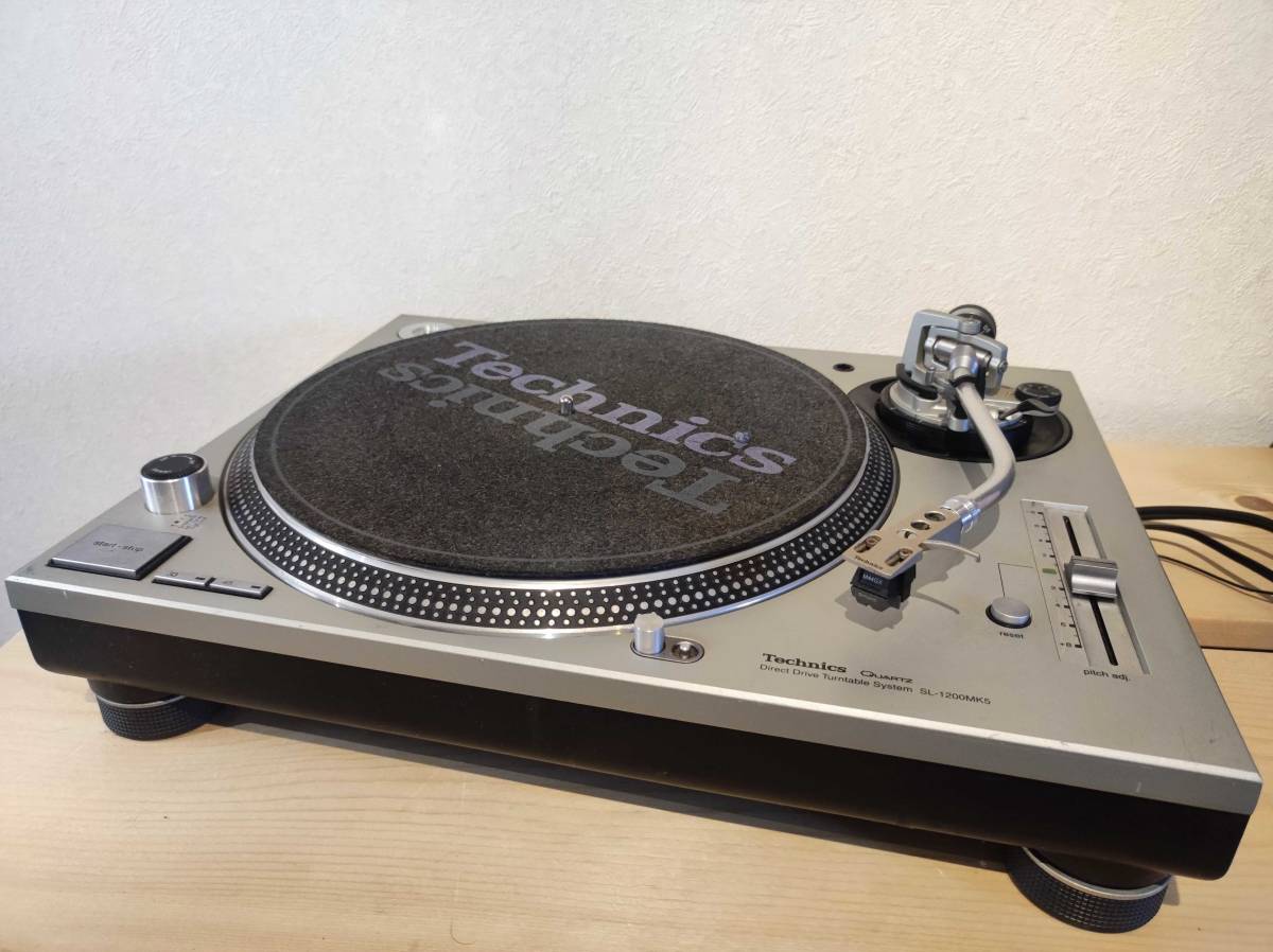 Technics テクニクス SL-1200 MK5 ターンテーブル Technics SL-1200MK5 テクニクス MK-5 0 TechnicsテクニクスSL-1200MK5