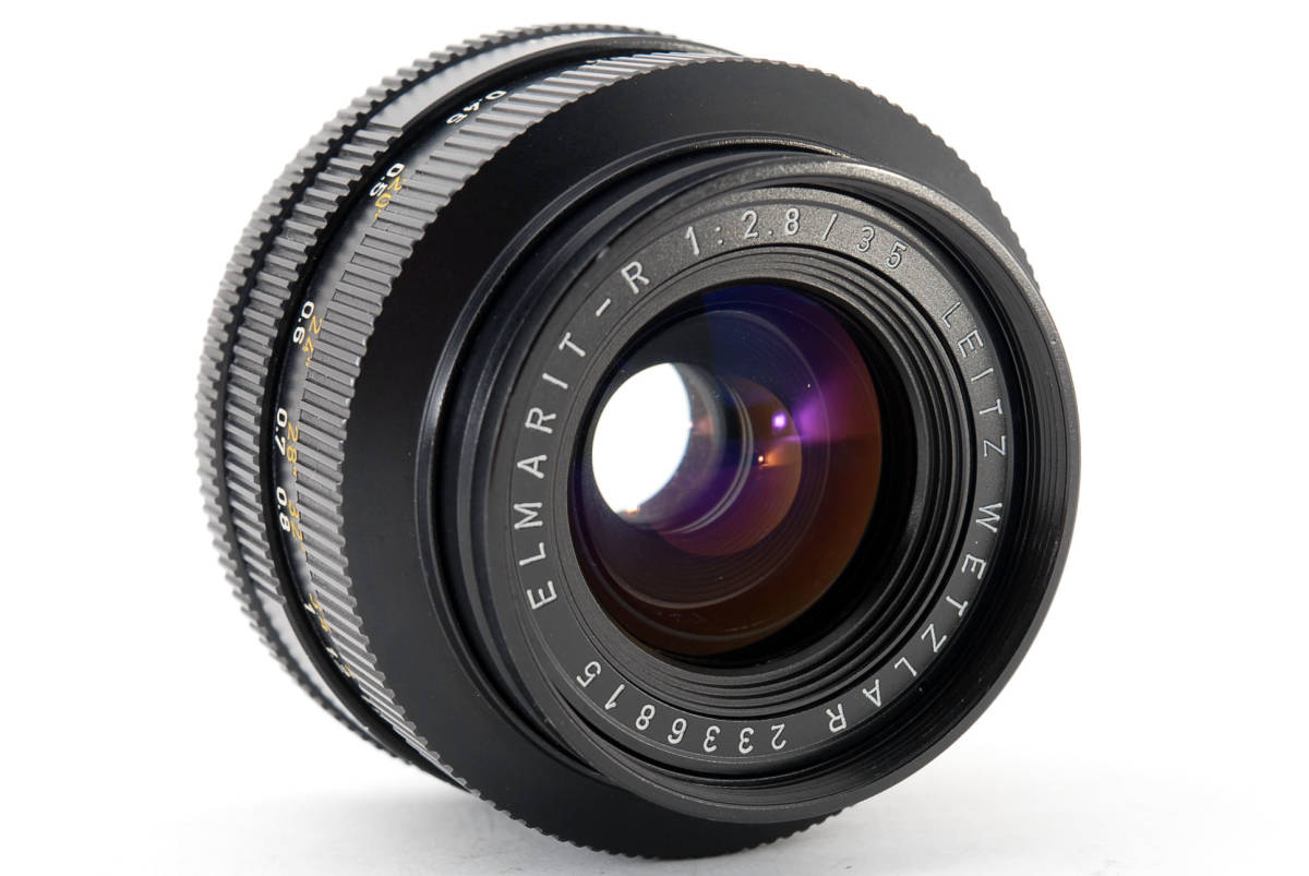 LEICA ELMARIT R 35mm F2.8 ライカ エルマリート Ｒ フード LEITZ WETZLAR ドイツ製 GERMANY 35mm LEICA F2.8 (3 Cam) ドイツ製公式ショップ限定
