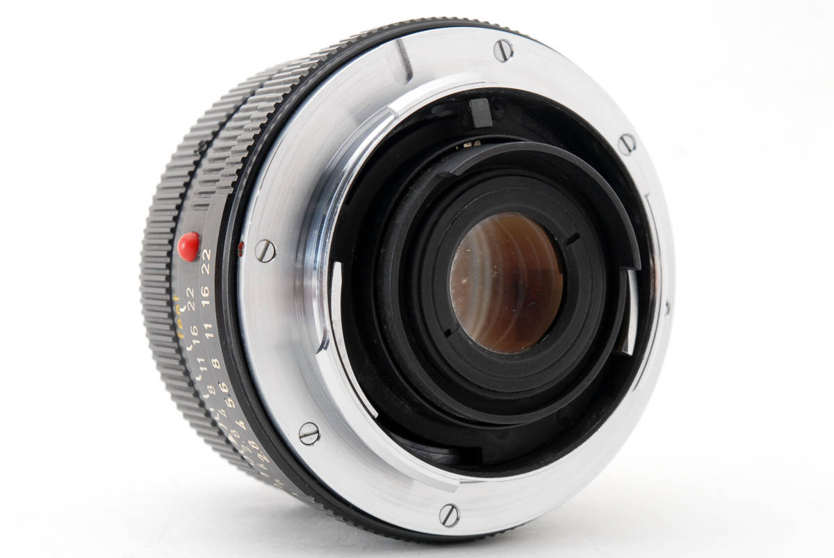 LEICA ELMARIT R 35mm F2.8 ライカ エルマリート Ｒ フード LEITZ WETZLAR ドイツ製 GERMANY 35mm LEICA F2.8 (3 Cam) ドイツ製公式ショップ限定