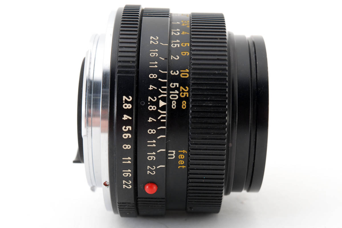 LEICA ELMARIT R 35mm F2.8 ライカ エルマリート Ｒ フード LEITZ WETZLAR ドイツ製 GERMANY 35mm LEICA F2.8 (3 Cam) ドイツ製公式ショップ限定