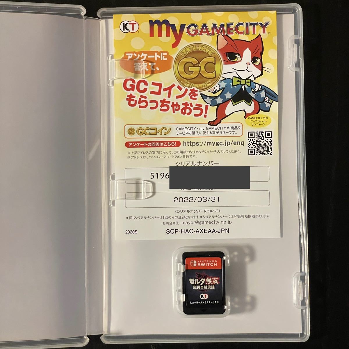 中古 Nintendo Switch ゼルダ無双 厄災の黙示録