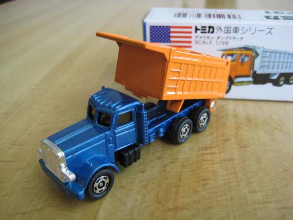 トミカ F31 外国車シリーズ アメリカン ダンプトラック(建設車両、作業