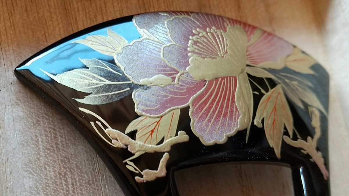 本漆純金蒔絵螺鈿かんざし | かづら清老舗 櫛・平打ちセット 桜文様 か 