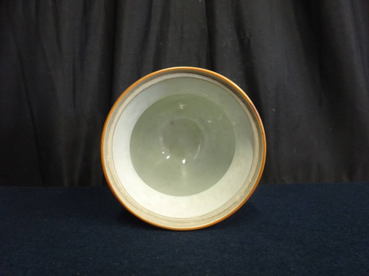 古伊万里 色絵 半菊に紗綾形紋 丸に花の図 りん茶碗 E884AS-fbpt - | 生活骨董と古布の 草花亀甲模様 成化年製文 蓋付茶碗 古伊万里丸紋の通販 冨貴長春 仁清色絵梅花文水指 古美術品専門サイト