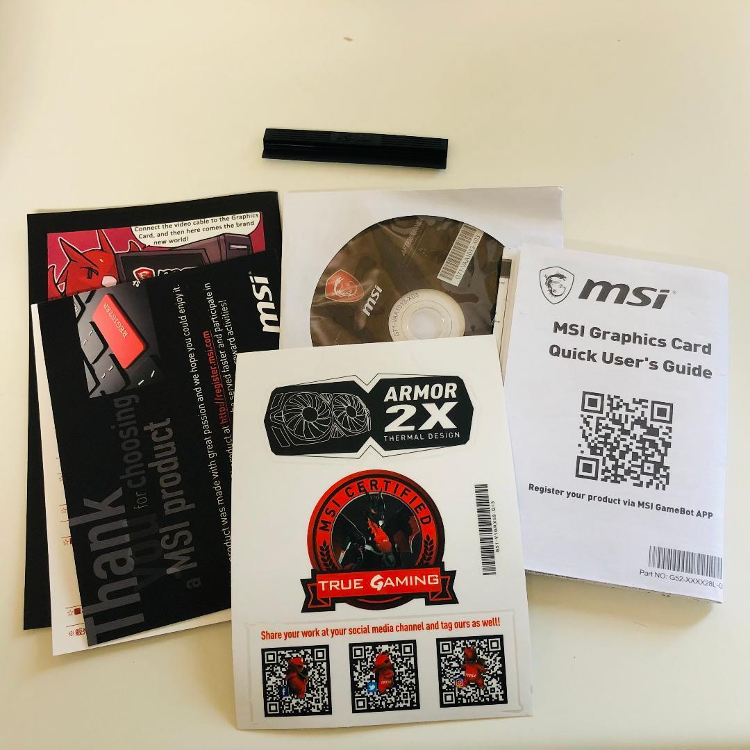 ★美品★【送料無料】msi ARMOR RADEON RX570 8GB_7