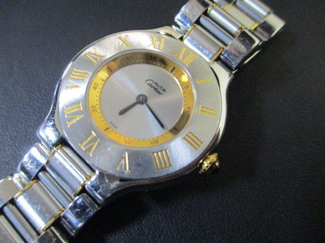 ☆Cartierカルティエ・スイス製・マスト21・ヴァンティアン1330  