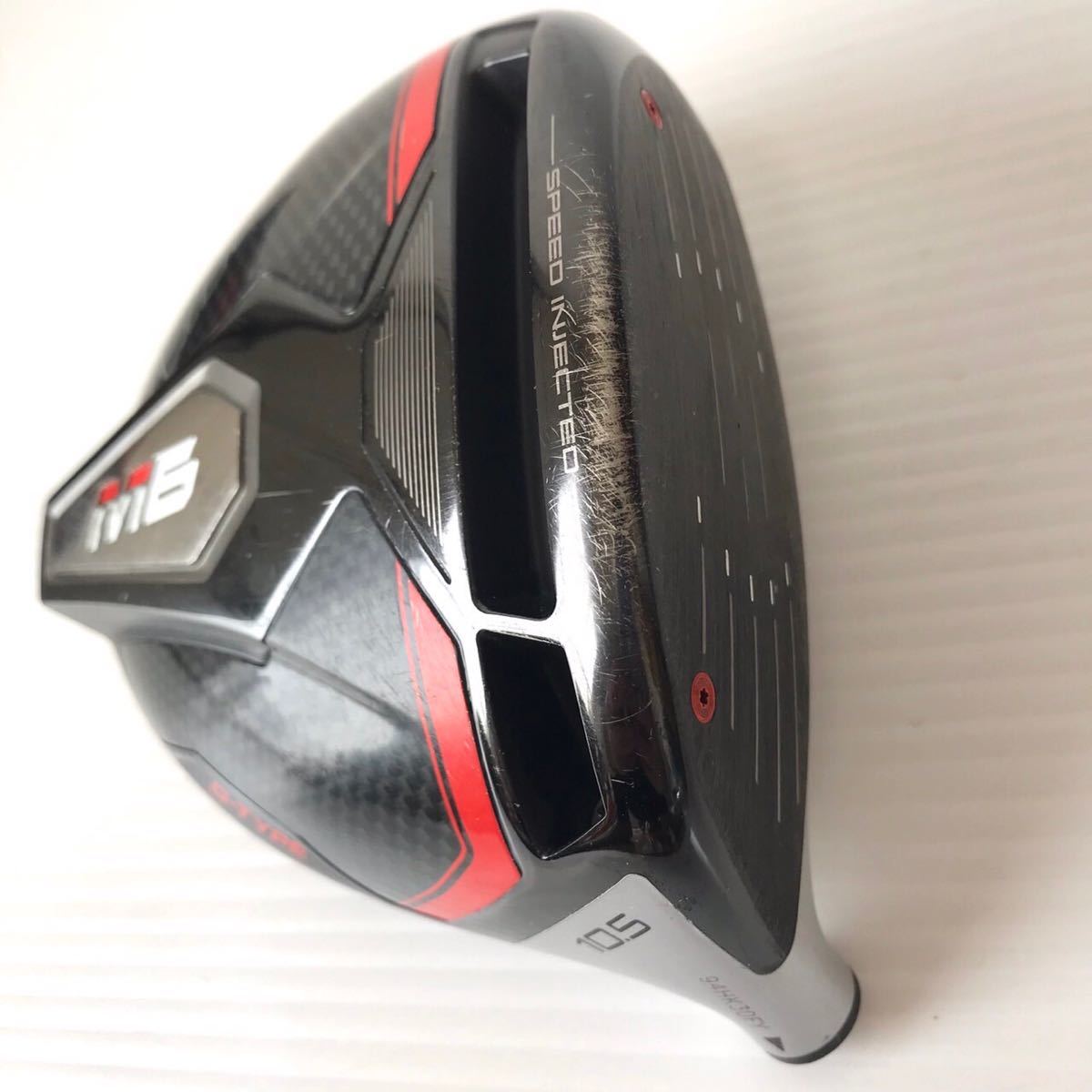 即発送‼️テーラーメイド M6 ドライバーヘッド&ヘッドカバー テーラーメイド M6 ドライバー ヘッド ヘッドカバー TaylorMade ゴルフ