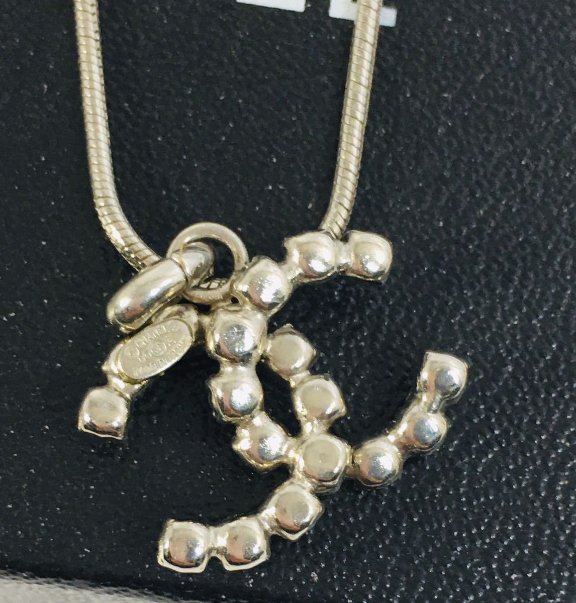 シャネル CHANEL ココマーク シルバー×ブルー系 A17S シャネル◇ 1円