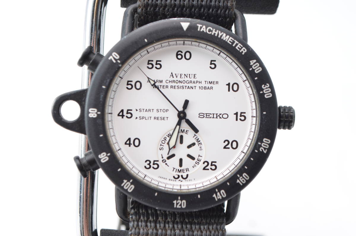 セイコー SEIKO アベニュー AVENUE クロノグラフ - avenue メンズ 
