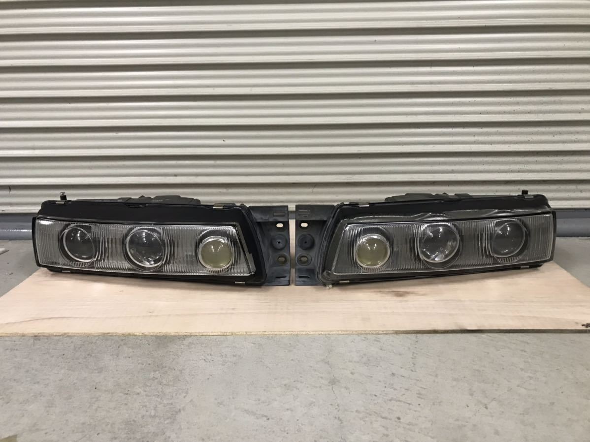 S13シルビア ヘッドセット 2眼 プロジェクター パーツ NISSAN ニッサン