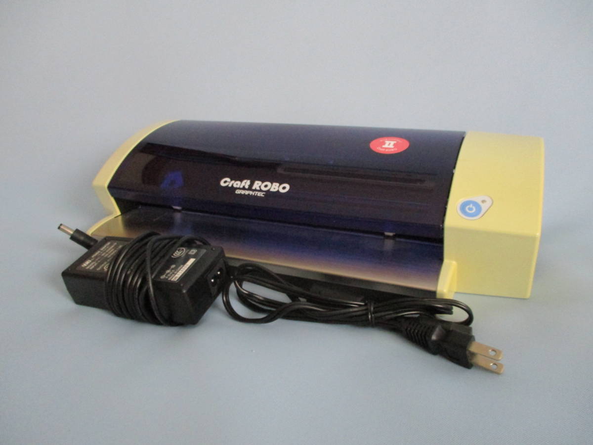 クラフトカッティングマシン□GRAPHTEC Craft ROBOⅡ（CC100-20-2）