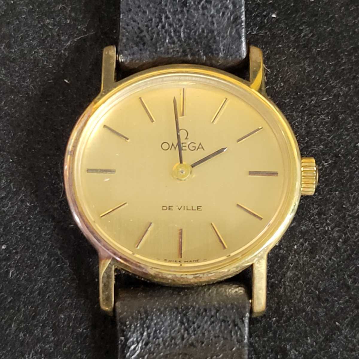1円~【実働】OMEGA/オメガ Ref.511 0508 Cal.625 DE VILLE/デビル 手 
