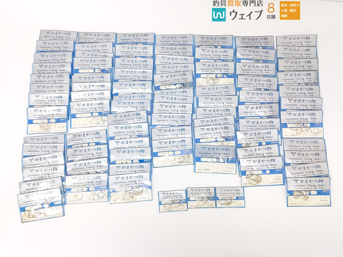 大人気，セール がまかつ がまかつ鈎 ムツ シマアジ 等 11 20号 他 計83点 品(船用)｜売買されたオークション情報、yahooの商品情報をアーカイブ公開 - オークファン 船用