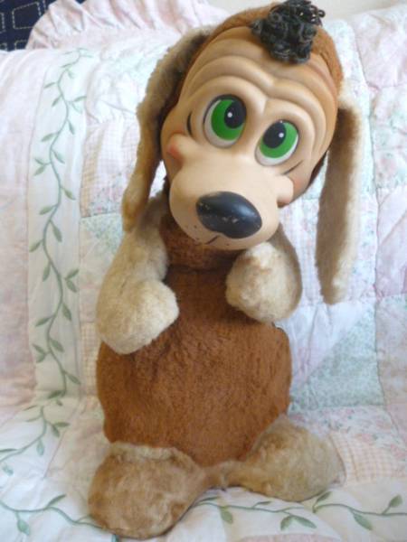 ヴィンテージ☆わんちゃん ラバーフェイスドール ハンナバーベラ