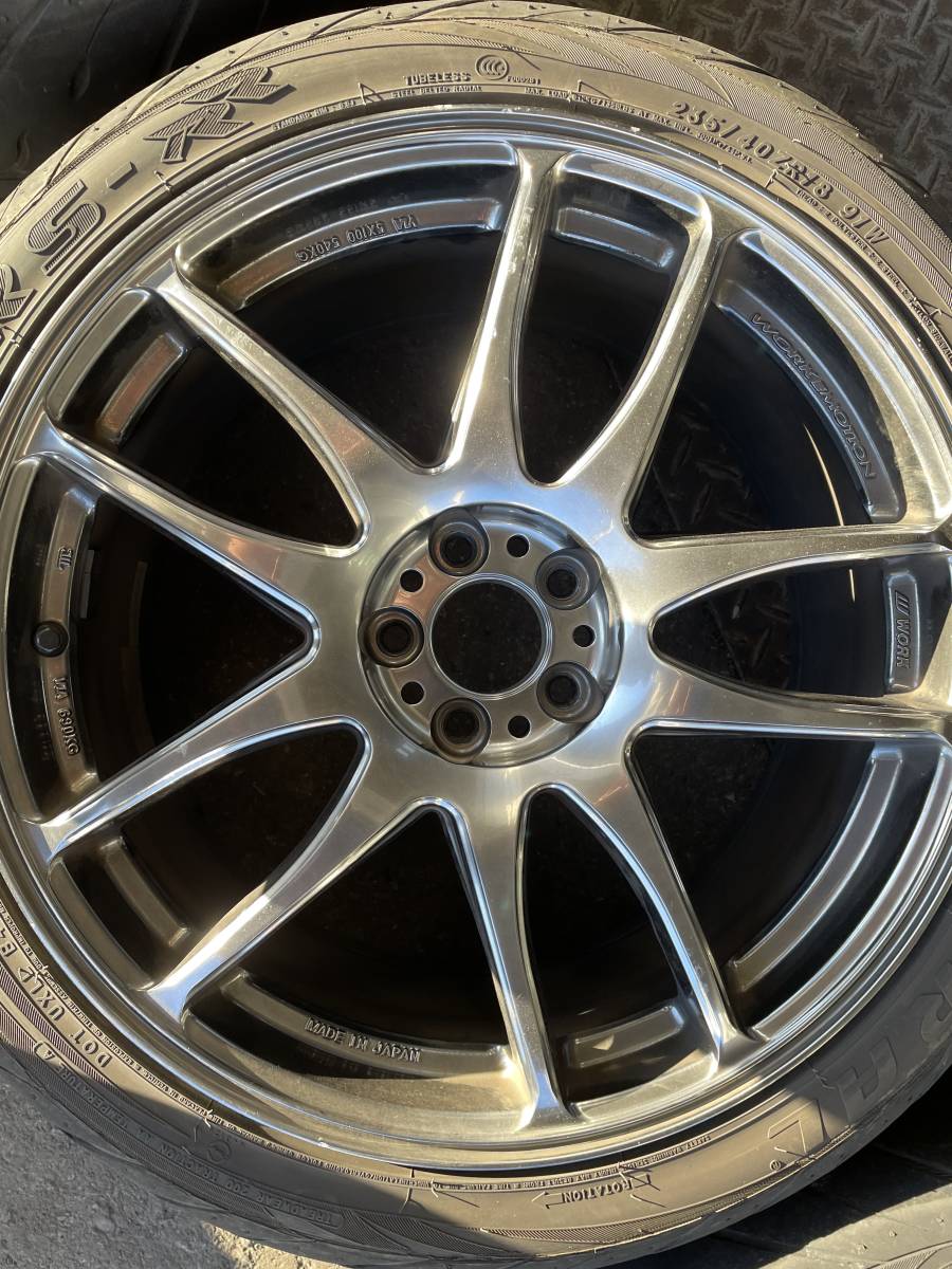 PCD100 5穴 8.5J オフセット38、42