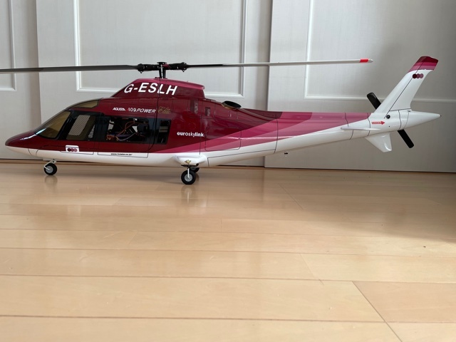 JR NEX-E6 550 AGUSTA スケールボディ