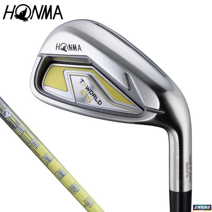 2021年モデル 本間ゴルフ　TOUR WORLD GS アイアン　5本セット　L　 SPEEDTUNED 42 カーボン　レディース　新品