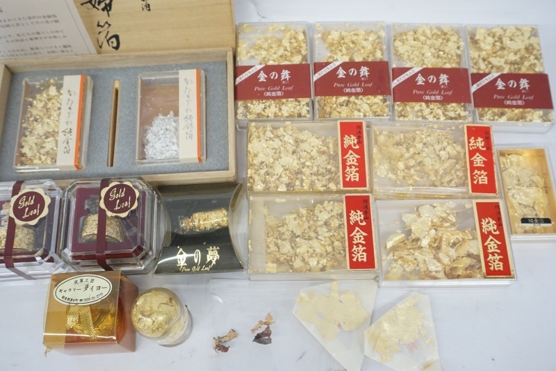 渋沢栄一 hakuichi 工芸品 金沢 金沢箔 金箔 箔一 純金箔一万円