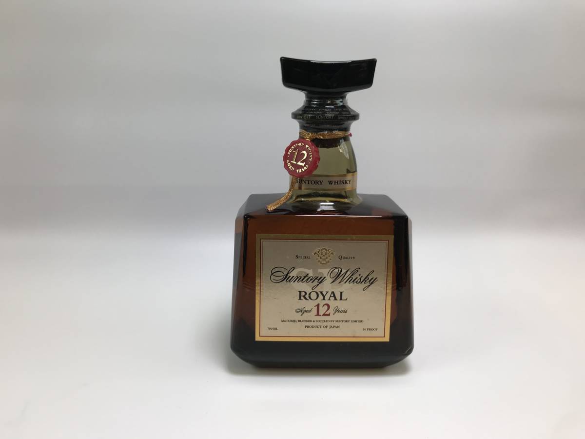☆【古酒未開栓】SUNTORY サントリー ROYAL ローヤル 12年 ウイスキー