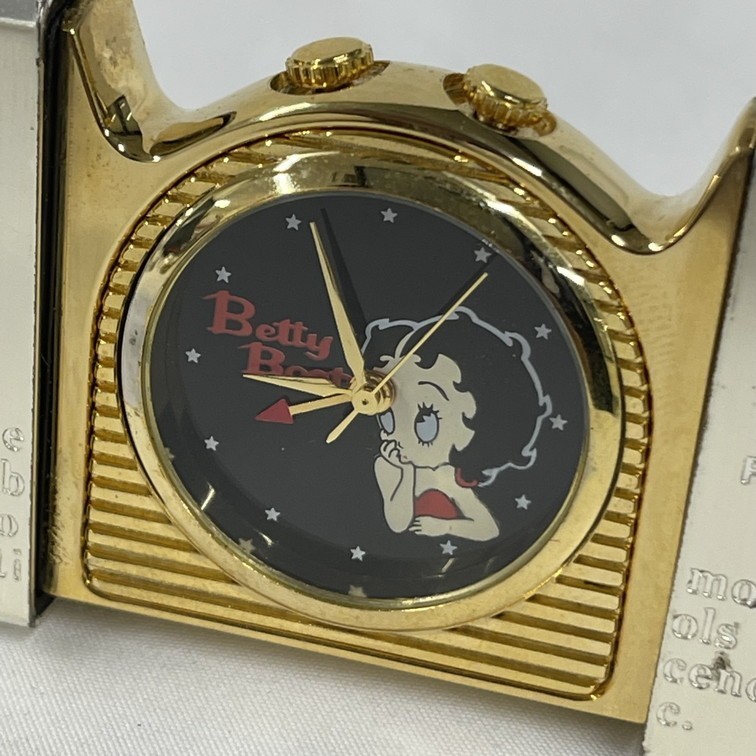 betty boop zippo clock 限定 ZIPPO Pocket Clock ジッポー型 置時計