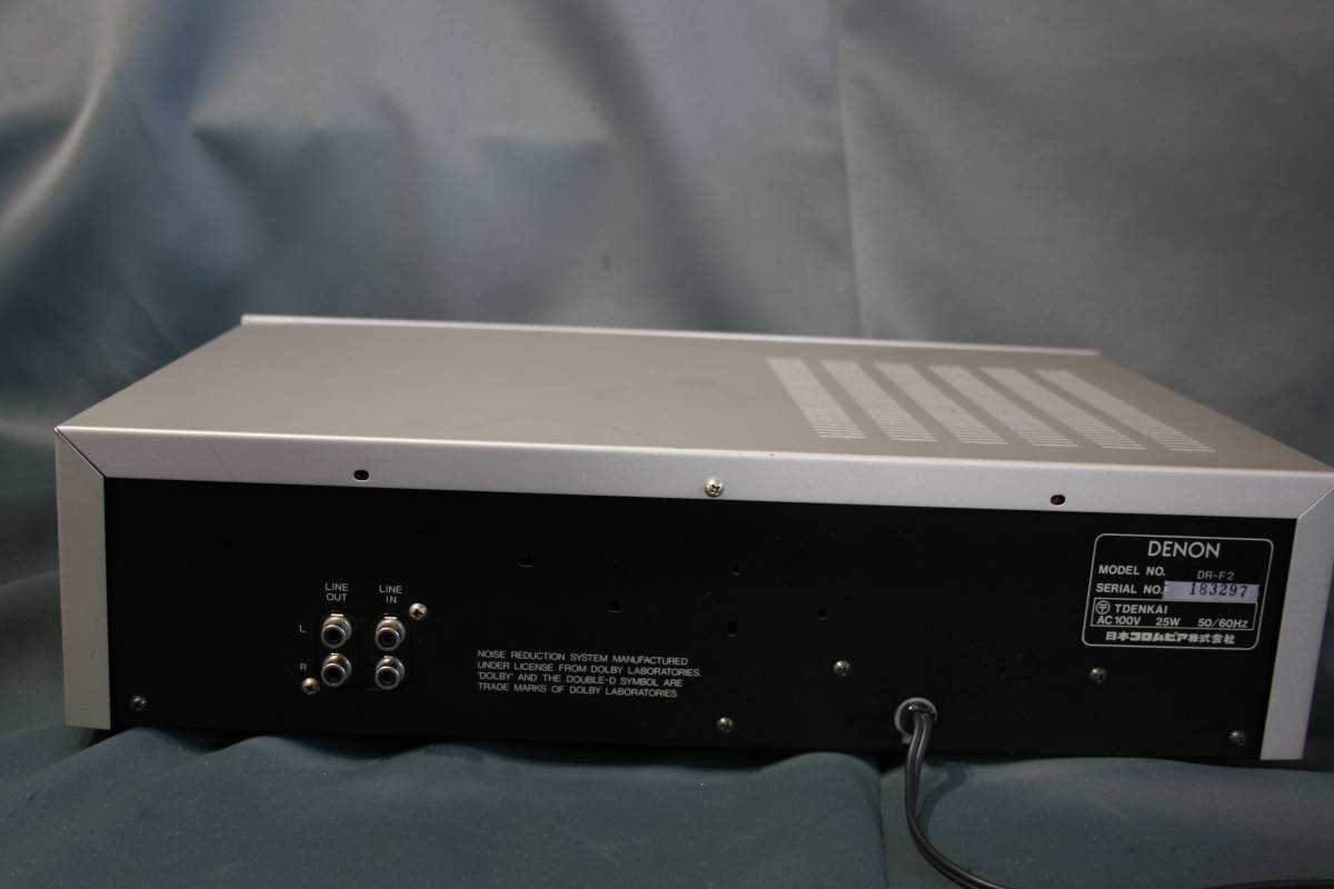 DENON デノン カセットデッキ DR-F2