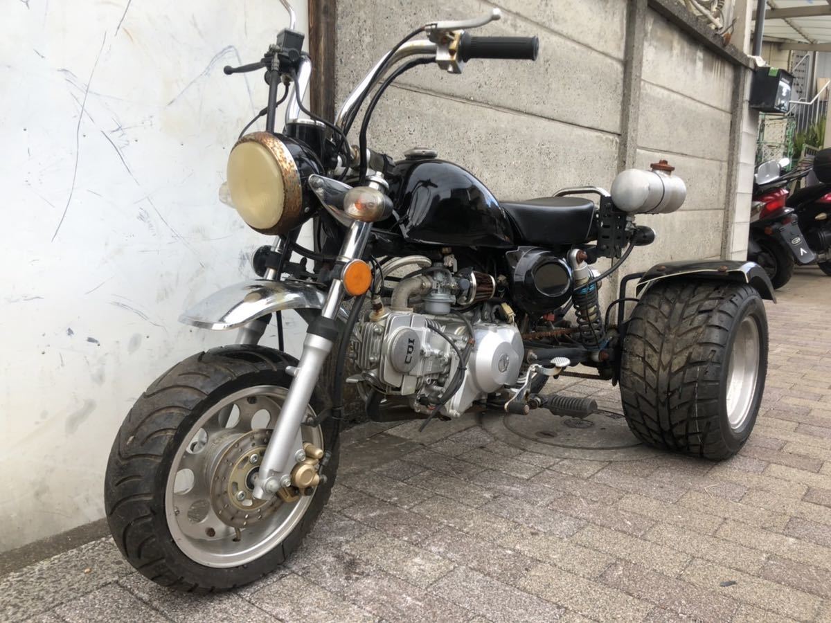 限定SALE，高品質 ノーヘルOK ミニカー登録 モンキー風キットバイク / トライク / 931km / 現状車 １円スタート(トライク)｜売買されたオークション情報、yahooの商品情報をアーカイブ公開 - オークファン トライク