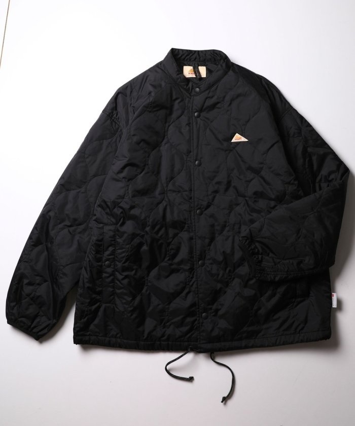 KELTY×FREAK'S FREAK'S STORE 別注 - STORE&frasl;ケルティ 限定展開 STORE（フリークスストア）の「WEB限定KELTY×FREAK'S キルティング 高 品質ファッション STORE（フリークスストア）の「WEB限定 STOREワンポイント STORE（フリークスストア）の「限定展開 ワンポイント キルティングハーフジップトレー