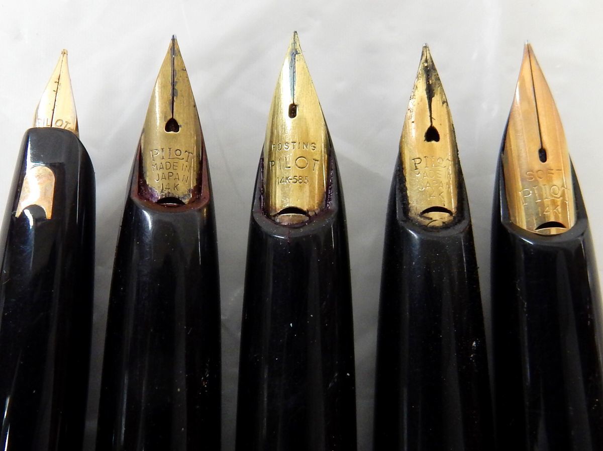 1000円スタート 万年筆 ボールペン シャーペン 本まとめ Sailor Platinum Pilot カスタム 74 ペン先 18k 750 14k 585 刻印有 Q パイロット 売買されたオークション情報 Yahooの商品情報をアーカイブ公開 オークファン Aucfan Com