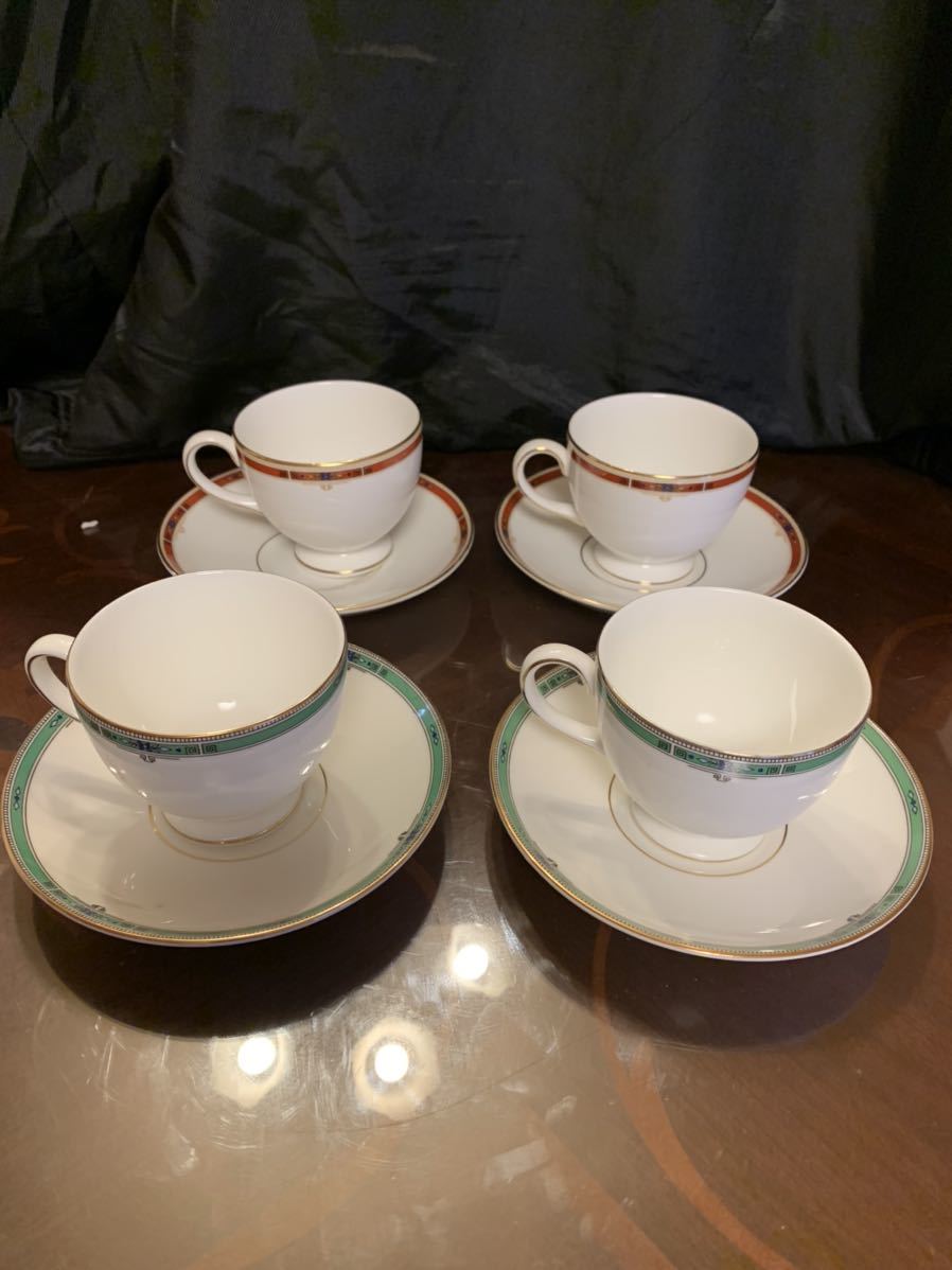  WEDGWOOD ウエッジウッド コロラド ジェイド カップ&ソーサー計４客(ウェッジウッド)｜売買されたオークション情報、yahooの商品情報をアーカイブ公開 - オークファン ウェッジウッド