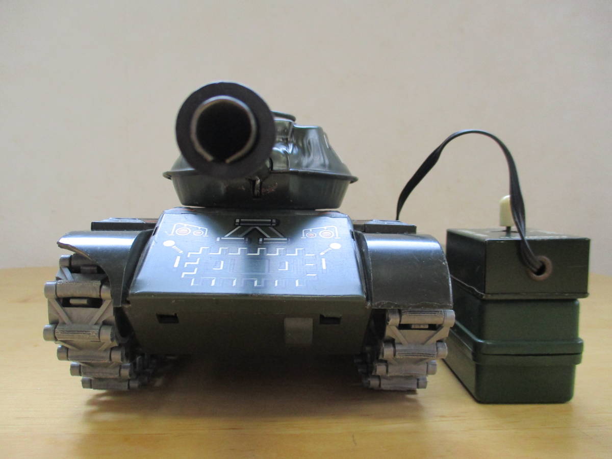 リモコン戦車 電動ブリキ玩具 マスダヤ M-81 アンティーク＊ リモコン