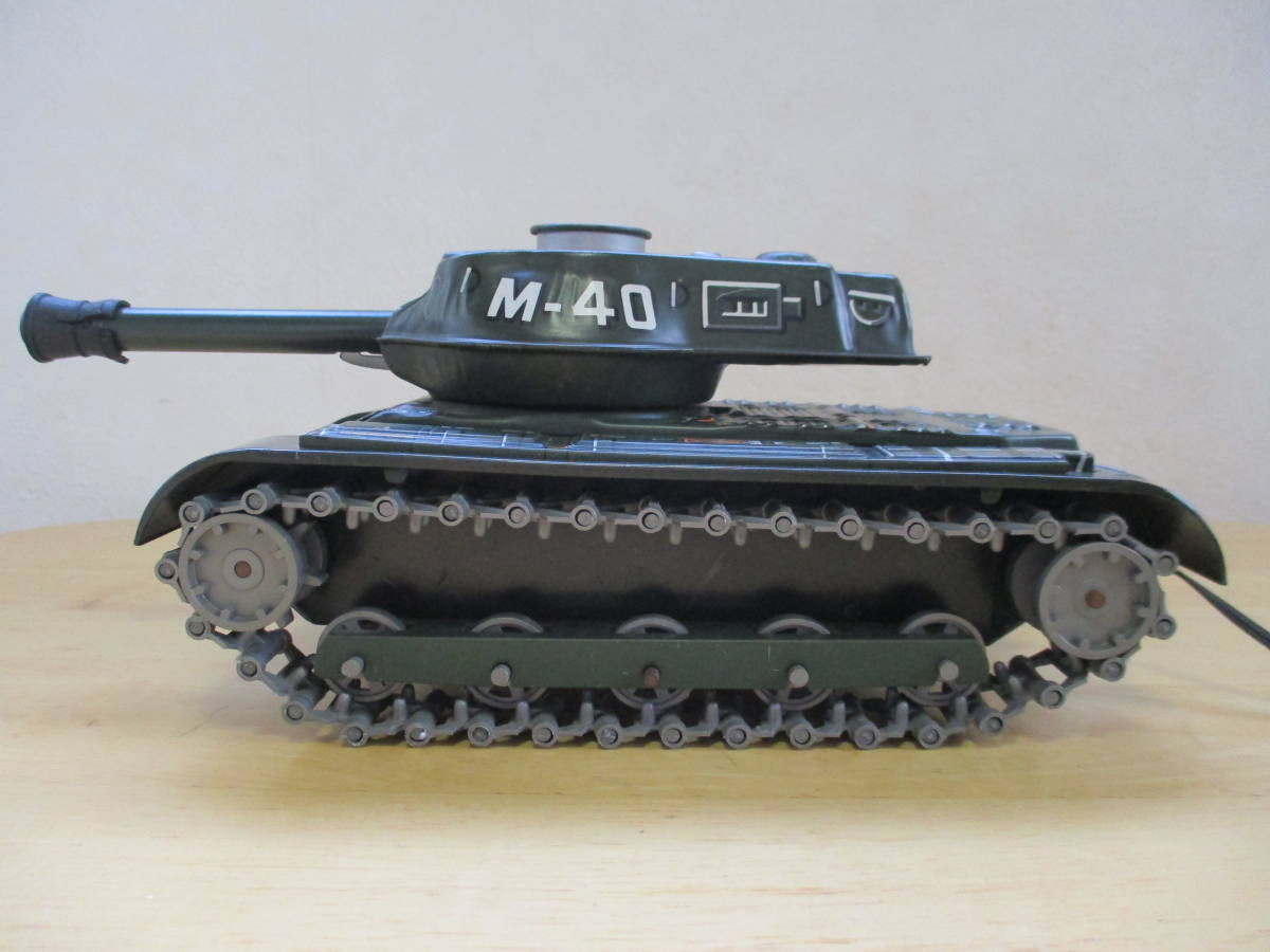 希少☆当時物 増田屋 マスダヤ M-40 戦車 電動 リモコン 昭和 レトロ