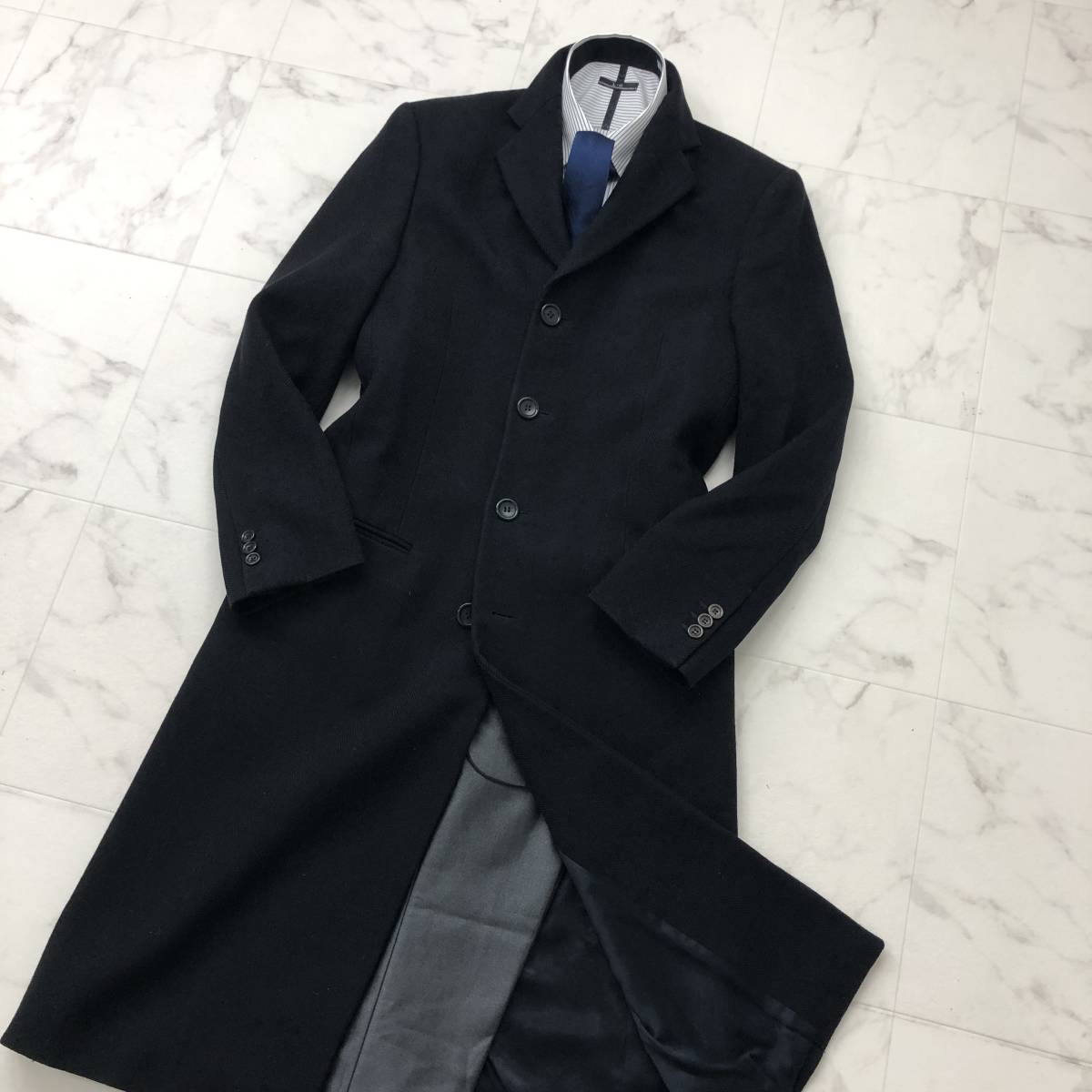 極上ツイード生地☆高級アルマーニコレツィオーニ【Armani Collezioni