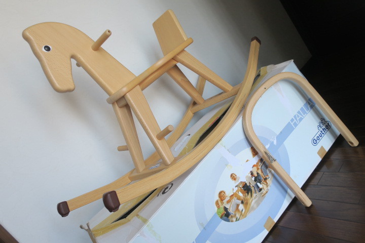 木馬 geuther ドイツのGeuther(ゴイター)社の枠付き木馬です。ブナ材の