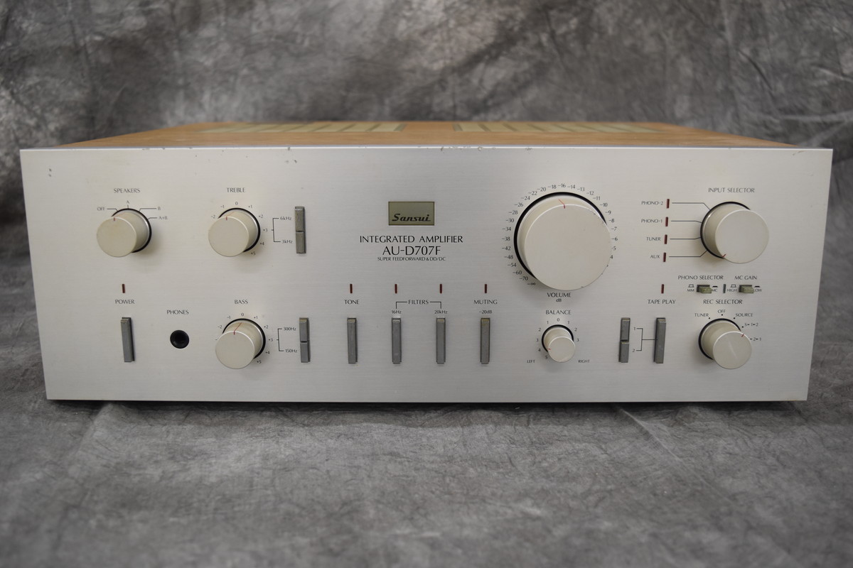 ☆sansui サンスイ AU-D707F EXTRA プリメインアンプ ☆ジャンク☆ AU