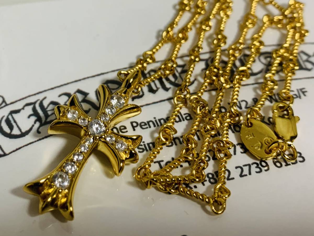 CHROME HEARTS クロムハーツ タイニーファットクロス＆ツイスト 