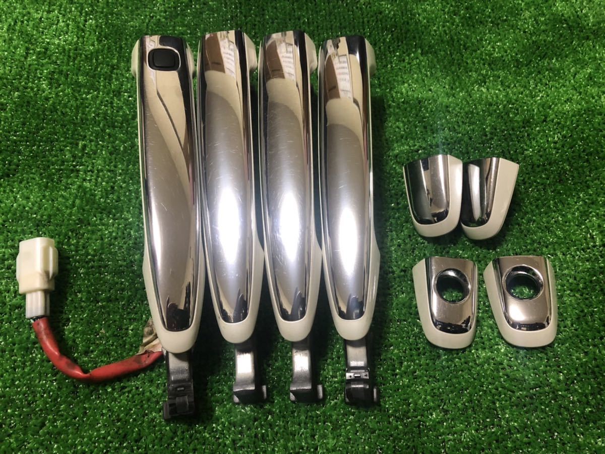 格安 アルファード AS ANH10W ANH15W後期型 純正メッキアウターハンドルセット042 ホワイトパールマイカ(サイド)｜売買されたオークション情報、yahooの商品情報をアーカイブ公開 - オークファン トヨタ用