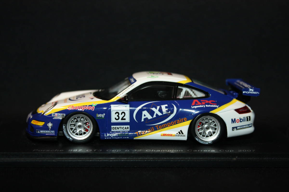☆スパーク 1/43 ポルシェ997 GT3カップ 2007年カレラカップ#32