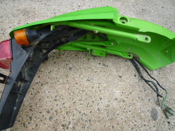 KDX125SR リアフェンダー テールランプ ウインカー。(リア)｜売買され 