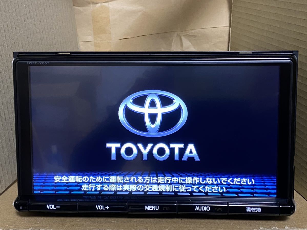 トヨタ　純正メモリーナビ　NSZT-Y66T　9型　08605-00A40 トヨタ 純正メモリーナビ NSZT-Y66T 9型 08605-00A40 - メルカリ