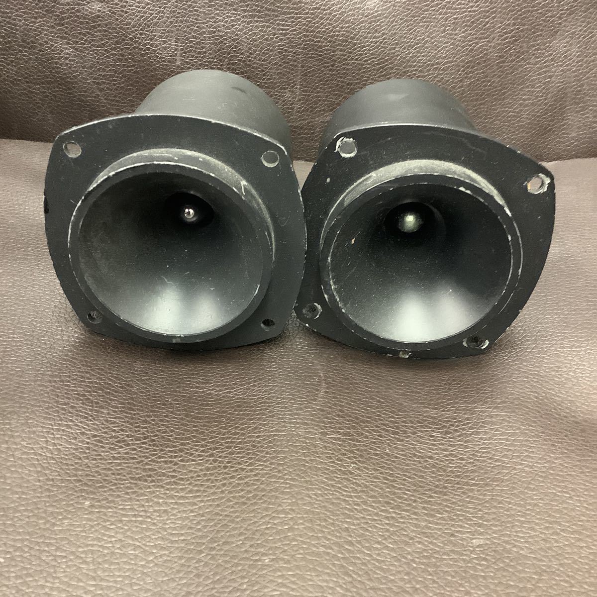 ① CORAL H-60 ホーンツイーター ペア 現状品 動作未確認 コーラル H