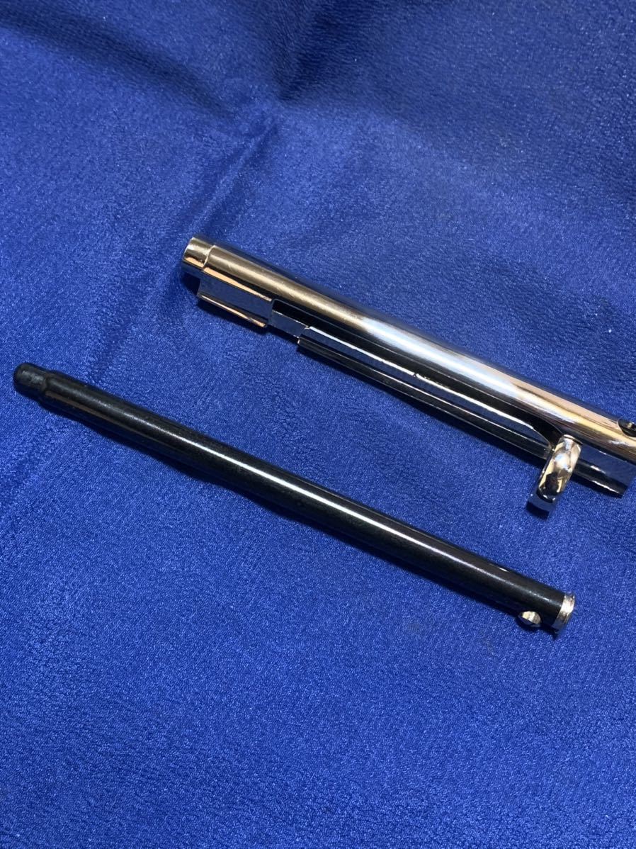 (P11)良品　タナカ　SAAガスガン用　エジェクターセット(非デタッチャブル用)ニッケルシルバー