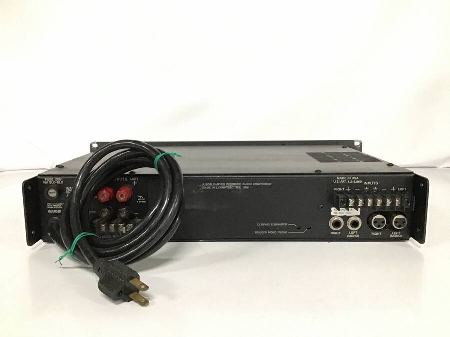PM-900 Carver Magnetic Field Power Amplifier CARVER PAアンプ 出力