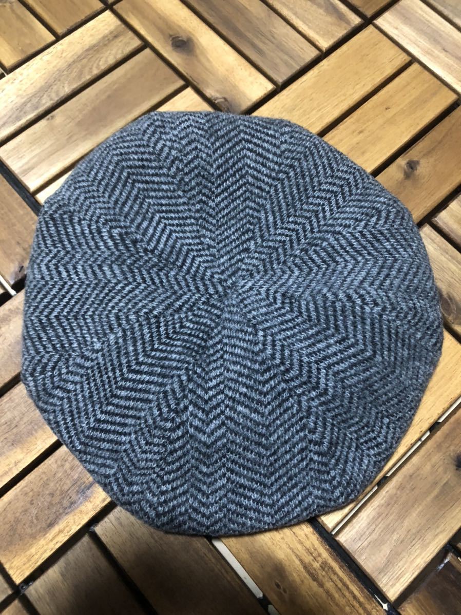 RRL ツイード ハンチング グレー サイズS 美品 RRL ツイード