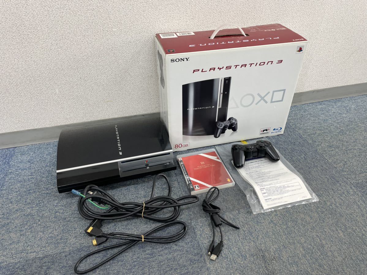 激安大特価，定番 PS3本体 PlayStation3 ソニー CECHL00 SONY プレイステーション3 プレステ 80GB(PS3本体)｜売買されたオークション情報、yahooの商品情報をアーカイブ公開 - オークファン PS3本体